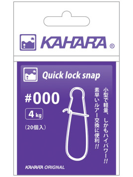 Agrafe Kahara Quick Lock Snap