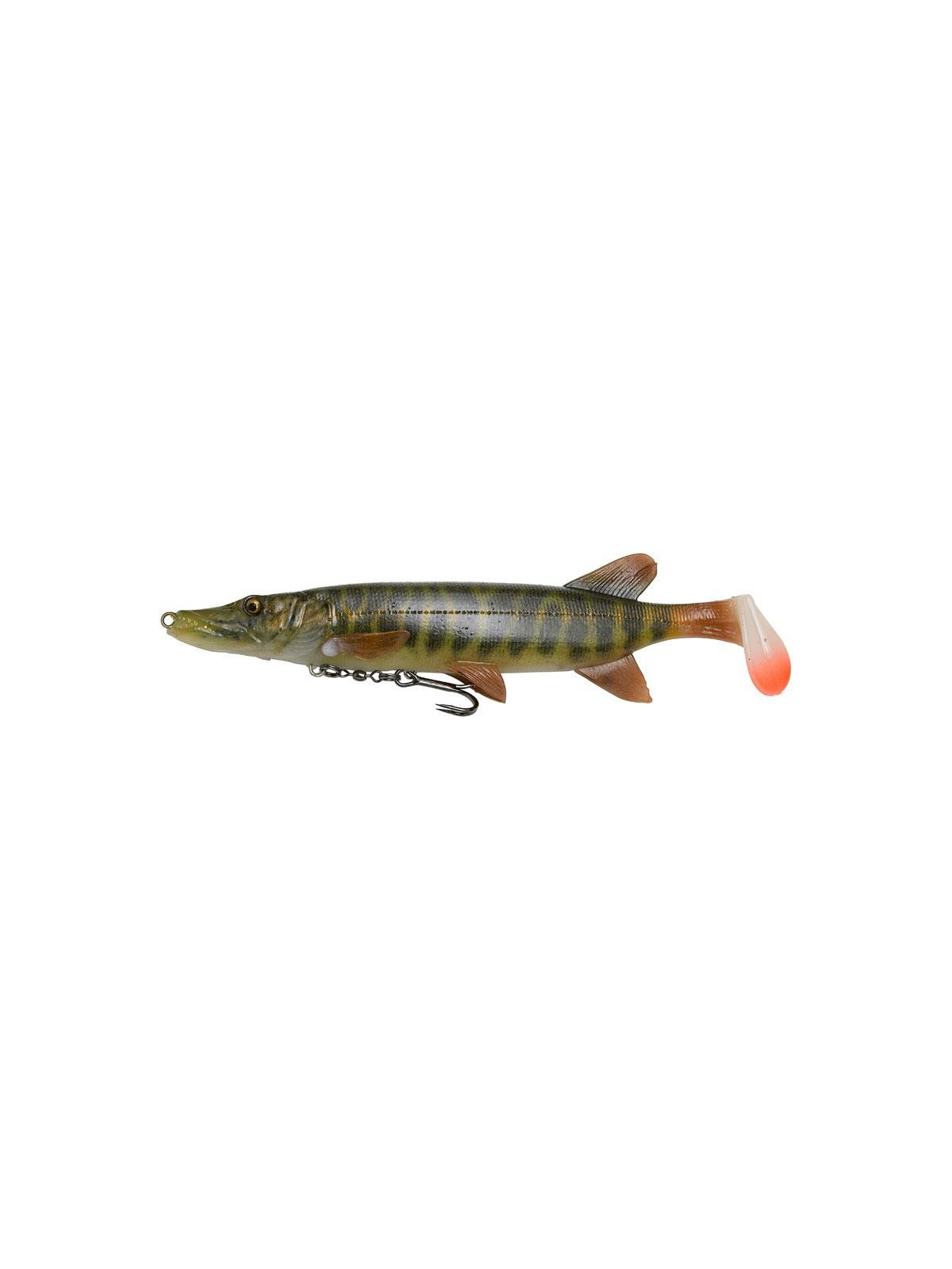 Leurre souple armé Savage Gear 4D PIKE SHAD 20cm