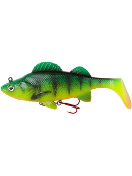 Leurre souple armé DAM Effzett PERCH PADDLE TAIL 18CM