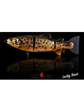 LEURRE SWIMBAIT LUCKY LURES TROUT 22cm