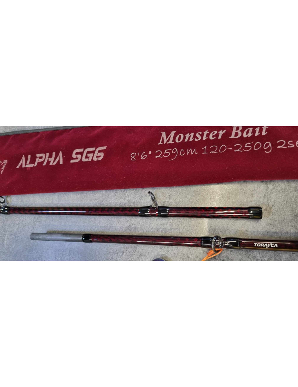 Canne Casting Savage Gear Sg6 Alpha Monster Bait 2m59 120 250g