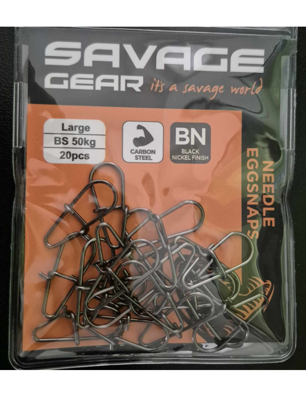 AGRAFES SAVAGE GEAR NEEDLE EGGSNAPS