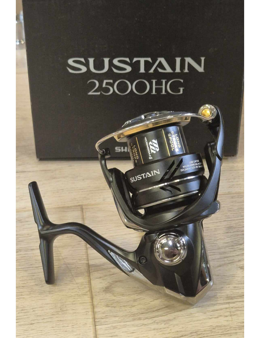 MOULINET SPINNING SHIMANO SUSTAIN 2500 FJ HG